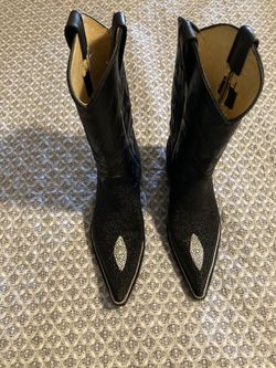 Black Stingray Boots