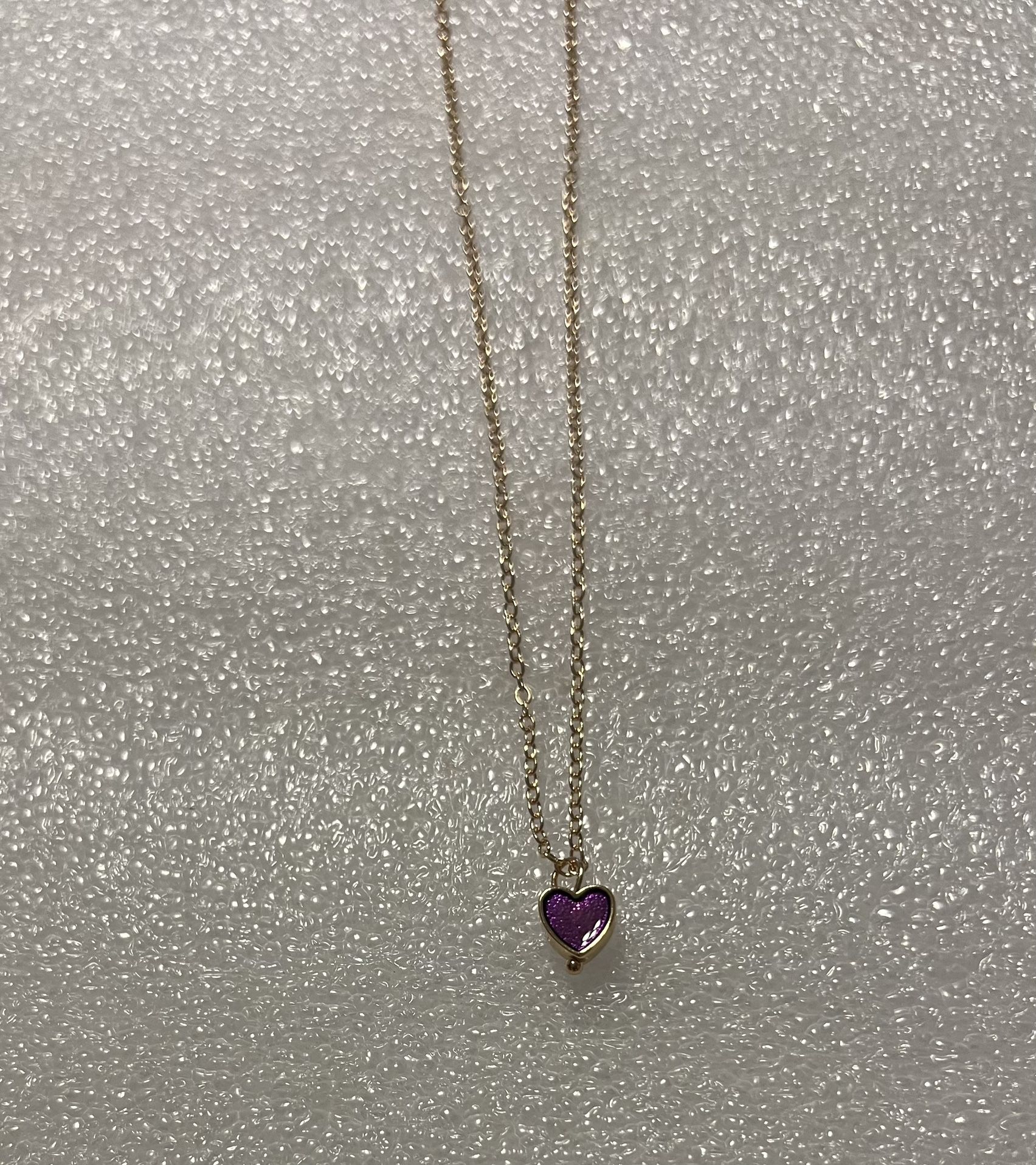 Heart Pendant Charm Necklace (Fashion Jewelry)