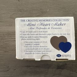 Creative memories Mini Heart Maker