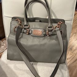 Michael Kors gray bag