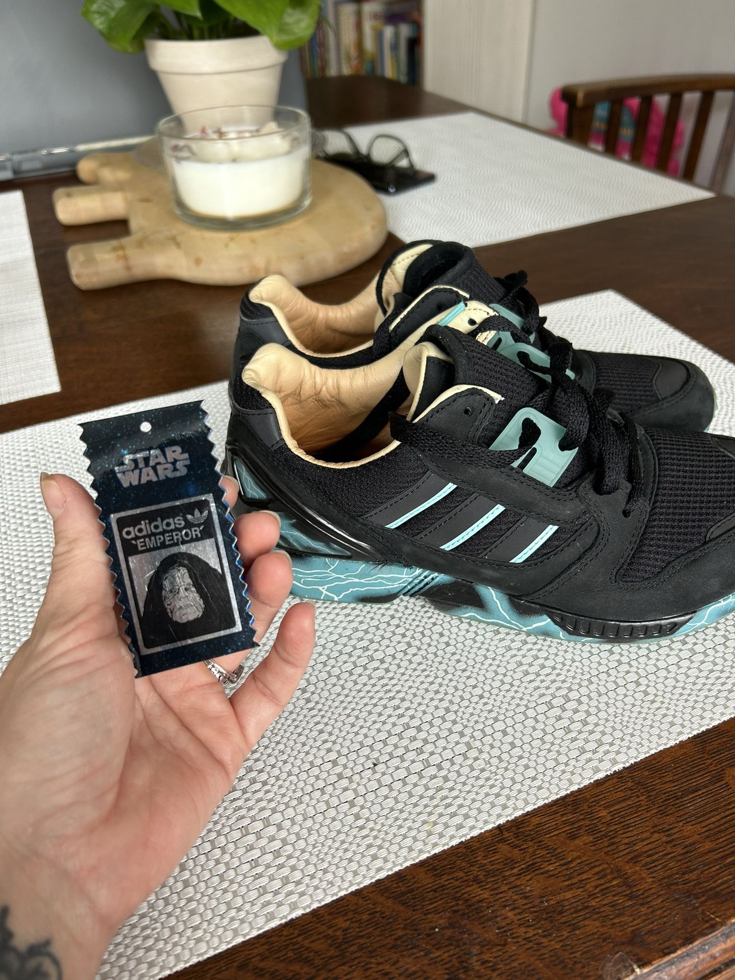 ZX 8000 Emperor Palpatine Star Wars Adidas size 5
