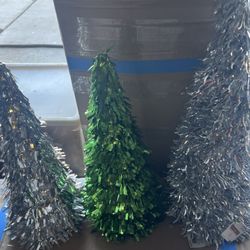 Christmas Decor Set Of 3 New 