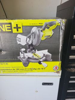 Ryobi 18 Volt Cordless 7 1/4 In. Miter Saw