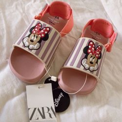 Zara Minnie Mouse Sandals Kids