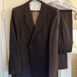 Men’s Suit Jacket and Pants Black 