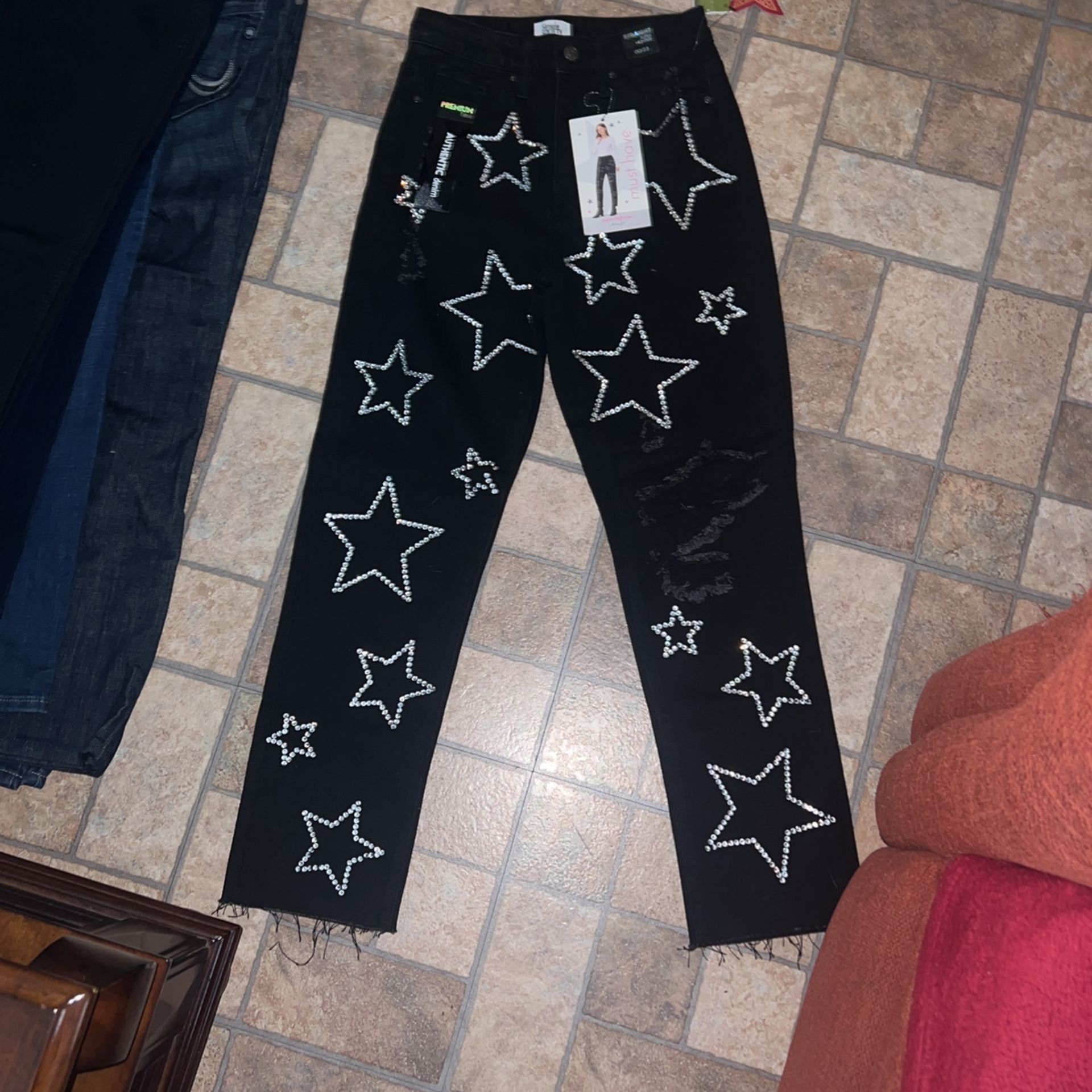 Black Ripped Jeans