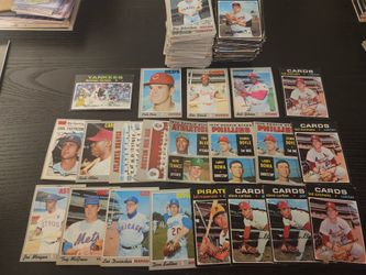 Vintage baseball cards