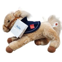 2015 Wells Fargo Legendary Pony Nellie Plush Stuffed Animal 14" Tan Horse