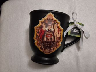 Disney Villains 3 Dimensional and Textured Black Mug