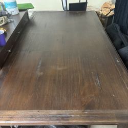 Wood table