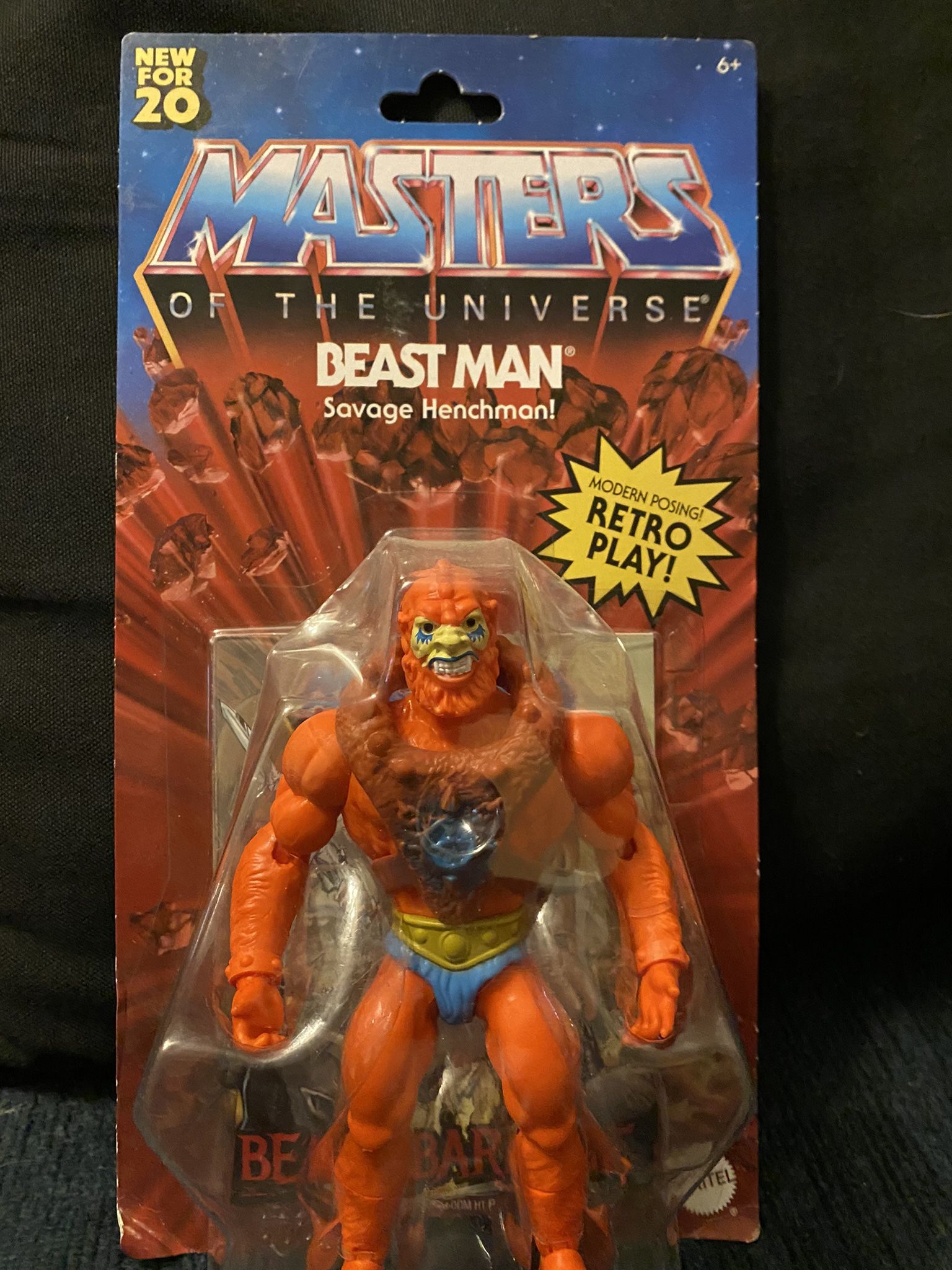 MOTU Origins Beastman Figure Masters Of The Universe