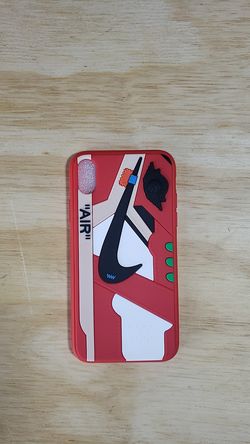 Air Jordan1 Shoe Case For iPhone XR Protective Silicone Case
