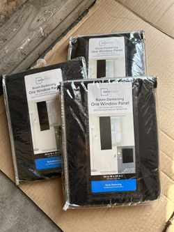 Room-Darkening One Window Panel