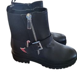 Blondo Women's Gatwick Fashion Boot Size 8.5M Ladies Waterproof Black Retail $178