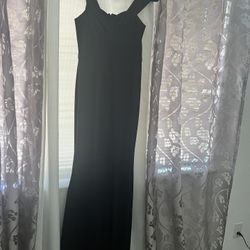 Mermaid Black Dress