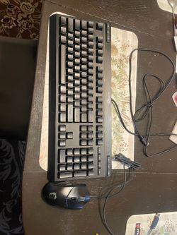 Keyboard with mouse
