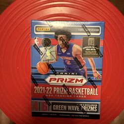 2021 - 22 Panini Prizm Basketball Blaster Box FANATICS EXCLUSIVE Green Wave