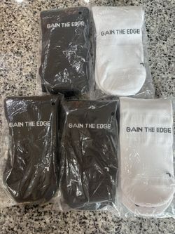 Gain The Edge Brand New Grip Socks