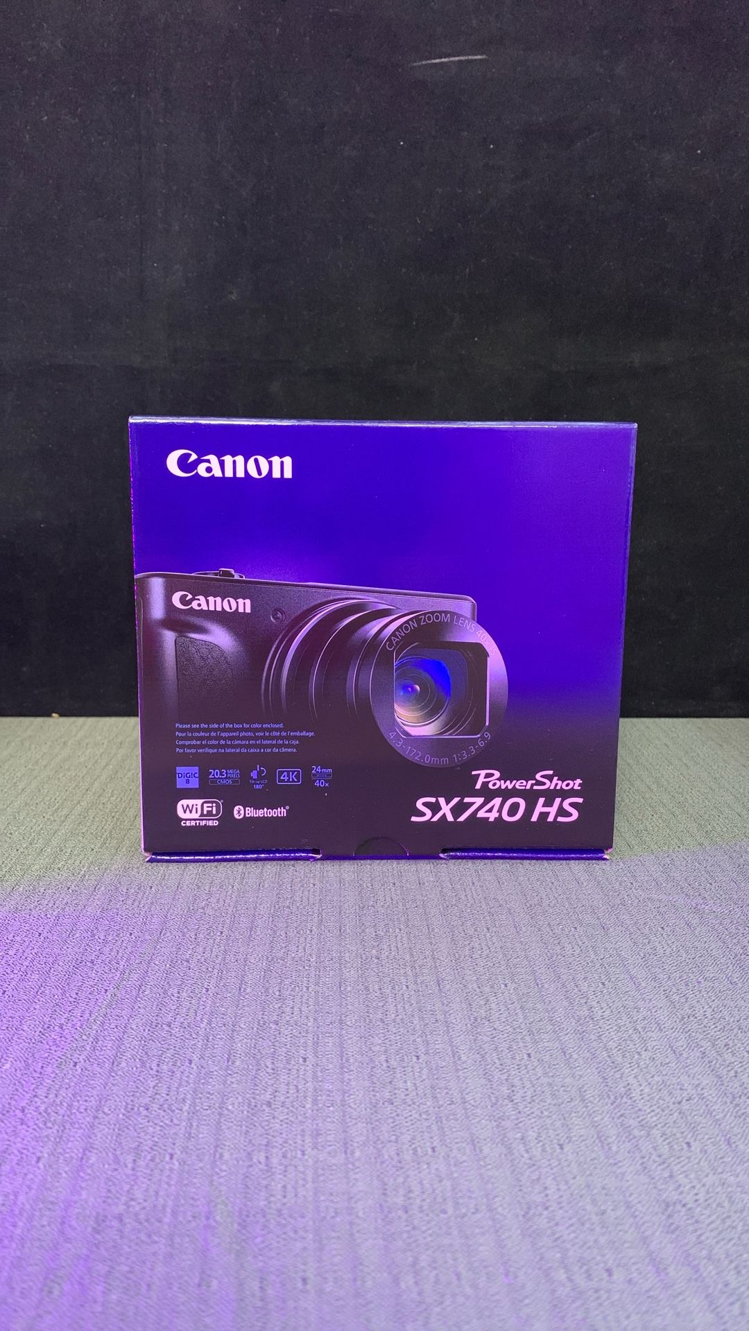 Canon Camera SX740 HS Brand New