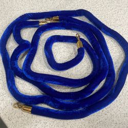 NOVELBEE 12pcs 8ft Blu VEL Party Decorations