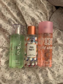 PINK body sprays (for all)