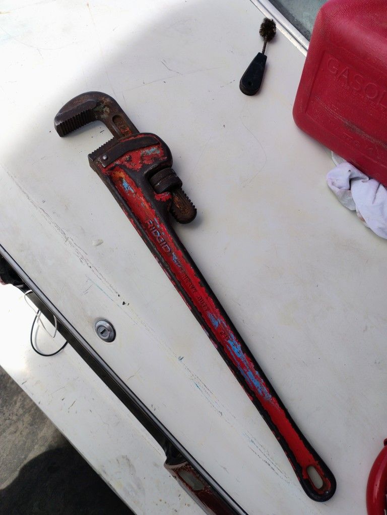 24" Ridgid ,Heavy Duty Pipe Wrench