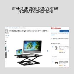 Stand Up Desk Converter 