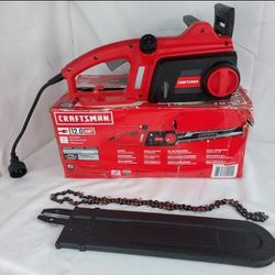 16" 12 AMP ELECTRIC CHAINSAW (USED) CRAFTSMAN 