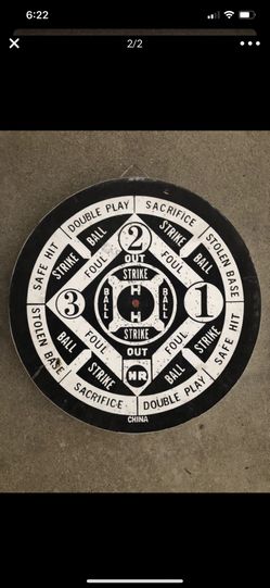 Dart board, (only) double sided (No Darts)