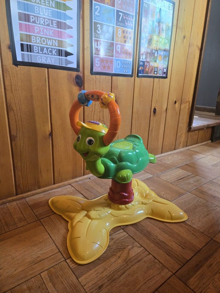 Turtle Ride And Bounce Toddler Toy
