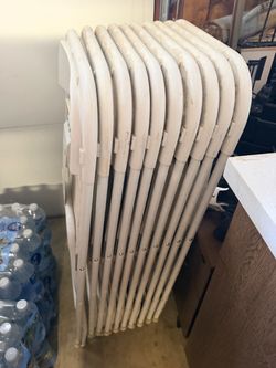 White Plastic Folding Chairs