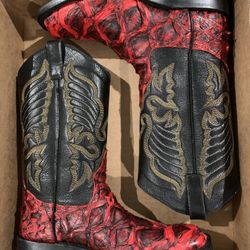 Mexican Cowboy Boots, Size 9