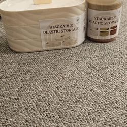 Stackable Plastic Storages