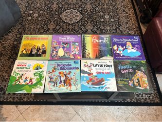Lot of Vintage Disney Vinyl Records