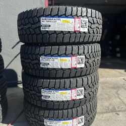 265/70R16 FOUR NEW TIRES WITH FREE ALIGNMENT