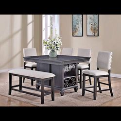 Farmhouse Style Dining Table Sets With Same Day Delivery 🚚 