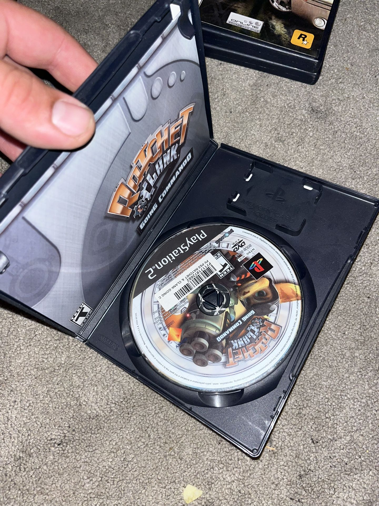 Rachet And Clank Going Commando Ps2 Game