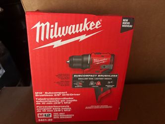 Milwaukee subcompact driver