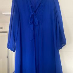 Calvin Klein Blue Dress Size 12