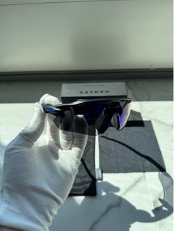 Oakley Radar Path Ev Black Frame with Blue Lenses