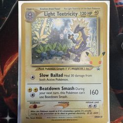 Light Toxtricity #SWSH137 Pokemon Celebrations  