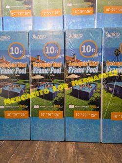 Sunrio Swimming Pool 10ft NEW💥Rectangular 💥Albercas Nuevas
