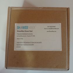 ShowerMaxx H5B125-BN Shower Head 1.8 GPM Brushed Nickel