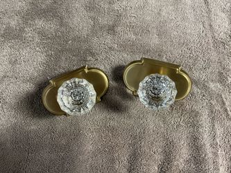 Emtek Astoria Glass Knob Set
