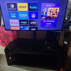 55 Inch TV And Stand
