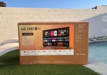 55” Lg smart 4k led Uhd tv