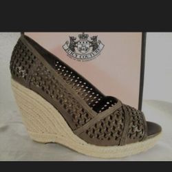 Juicy Couture Kinder Espadrille Wedge 9.5