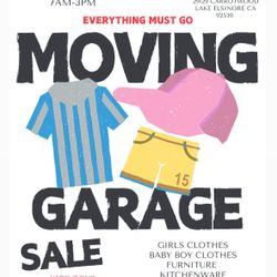 GARAGE sale , Everything You Need Will Be Here!
