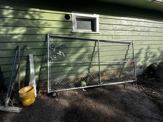 Galvanized Chain Link Rolling Gate