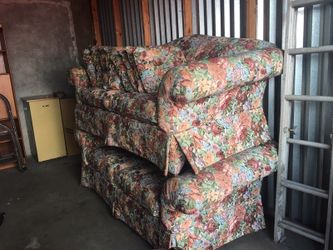 Couch and love seat
